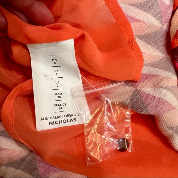 NICHOLAS Printed A-Line Mini Dress NWT! - Picture 10 of 10